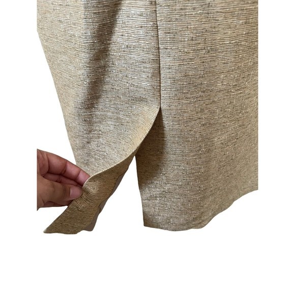 KASPER Skirt Suit‎ Size 12 Two Piece Set  Bonus Belt Executive Career Gold - Picture 7 of 16